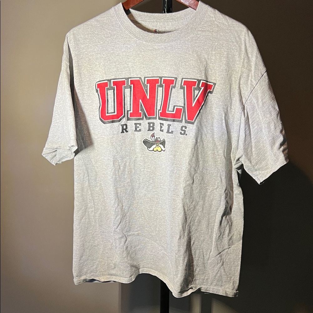 Champion Gray UNLV Rebels Short Sleeve Tee